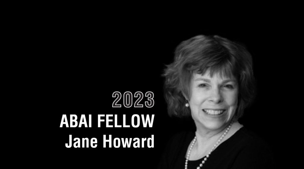 2023 Fellows of ABAI: Jane Howard