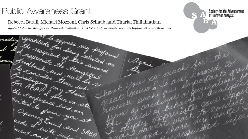 Rebecca Barall, Michael Mozzoni, Chris Schaub, and Thurka Thillainathan